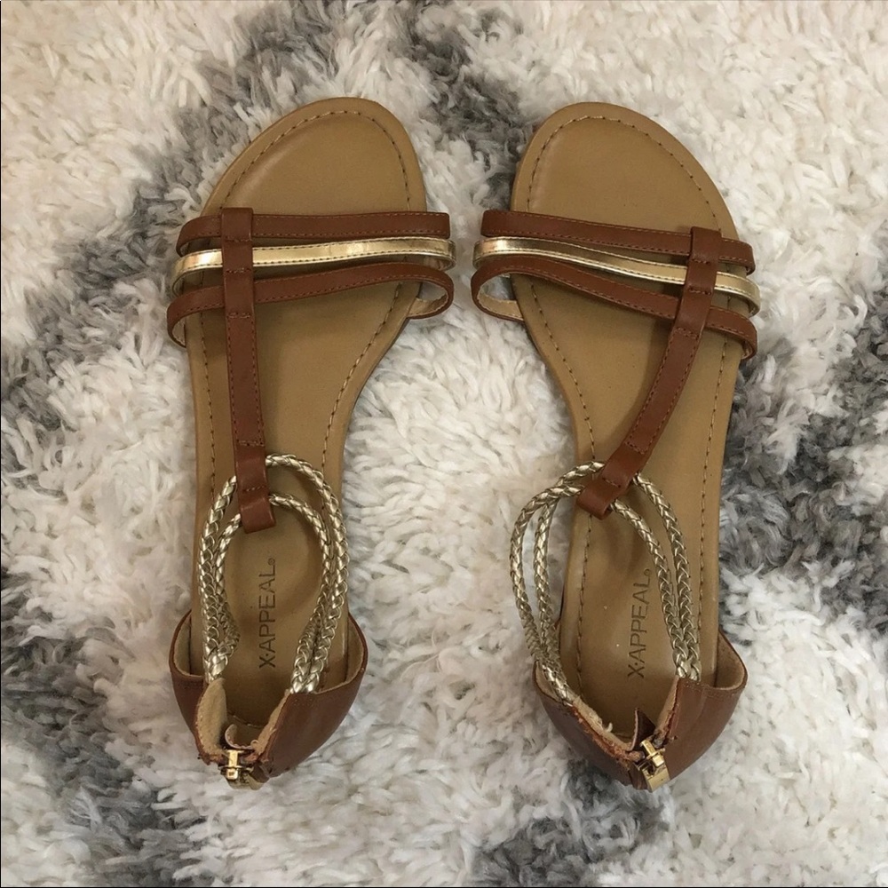 X appeal sandals size 9